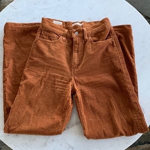 Levi’s ribcage wide leg corduroys